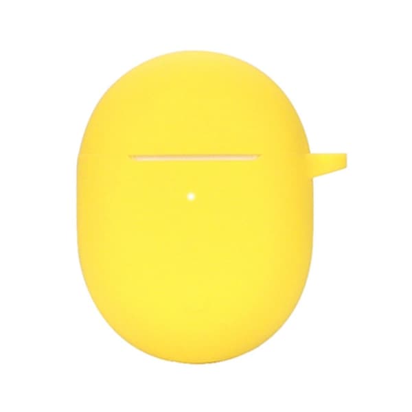 Xiaomi Redmi Buds 4 silikoneetui med spænde - Gul Yellow