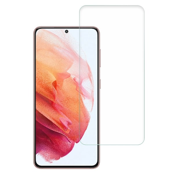 AMORUS kaaren reuna karkaistua lasia näytönsuoja Samsung Galaxy S21 varten Transparent