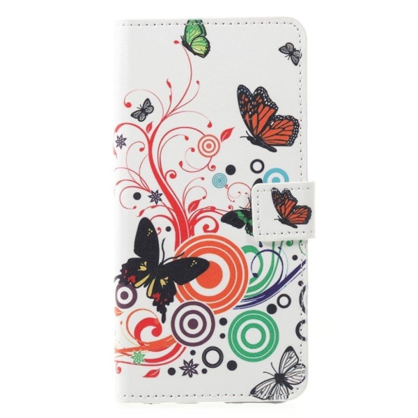 Huawei Mate 20 Lite kuviollinen synteetti nahkainen lompakko suo Multicolor