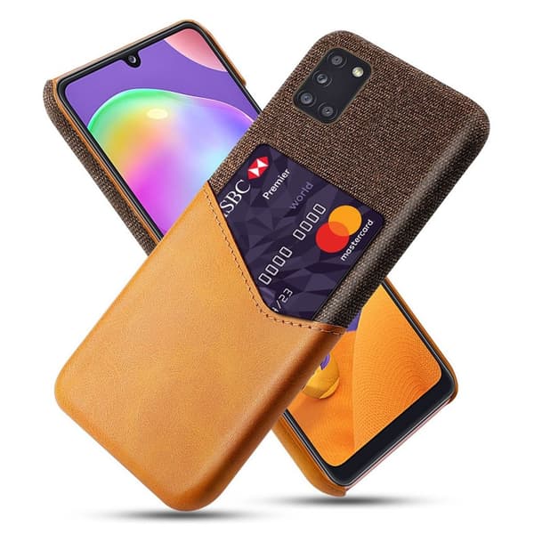 Bofink Samsung Galaxy A31 Card Cover - Brun Brown
