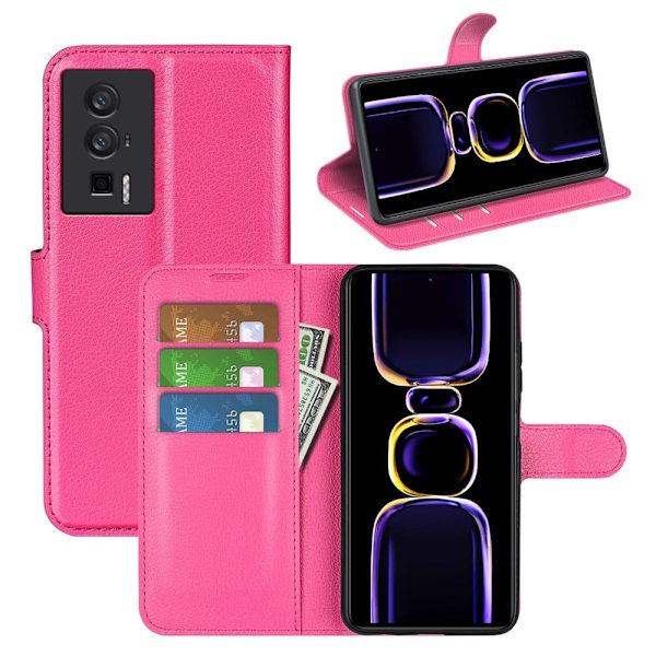 Classic Xiaomi Redmi K60 / K60 Pro Flippetui - Rose Pink