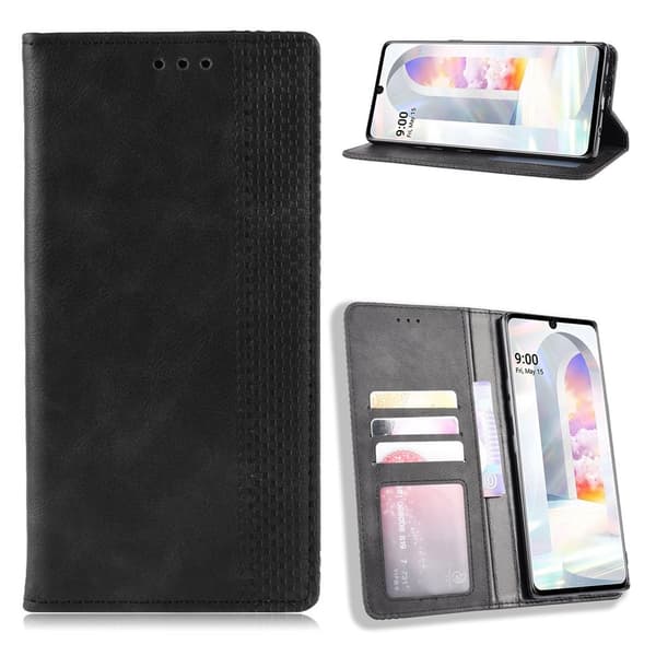 Bofink Vintage LG Velvet Etui - Sort Black