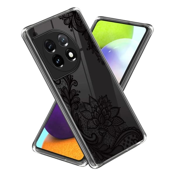 Deco OnePlus Ace 3 / OnePlus 12R deksel - Style F Black