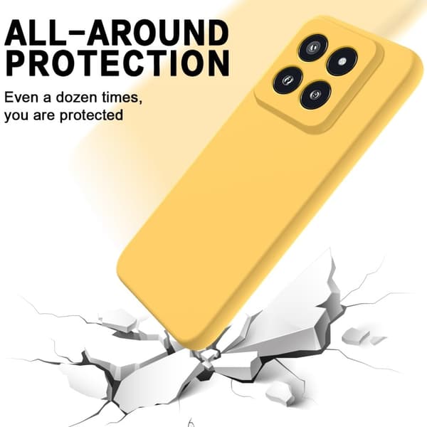 Matte Liquid Xiaomi 14 Pro silikone cover - Rød Red