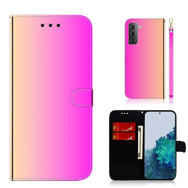 Mirror Samsung Galaxy S21 Plus Flippetui - Rose Pink