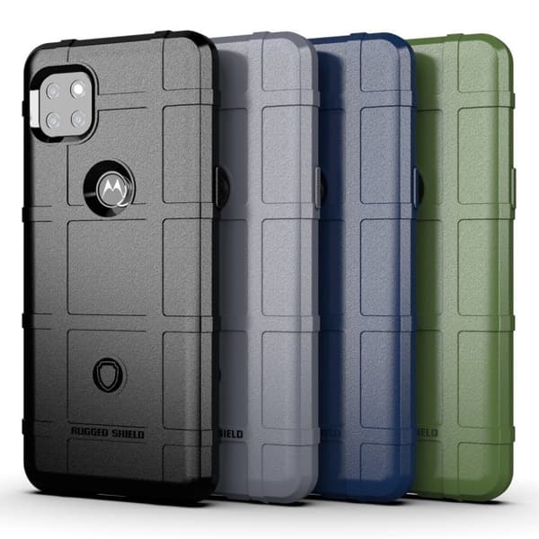 robust skjold etui - Motorola Moto G 5G - sort Black