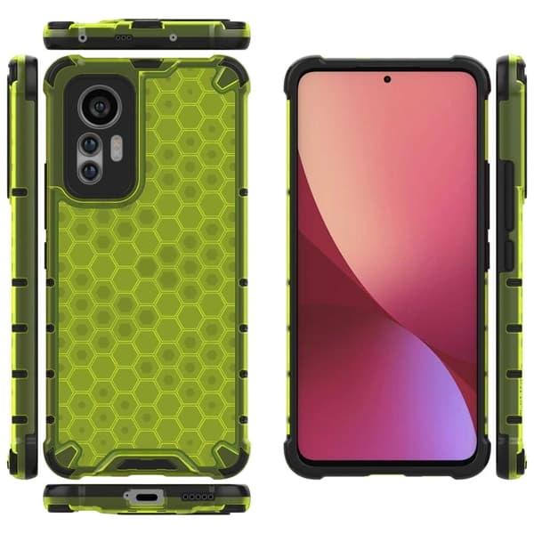 Bofink Honeycomb Xiaomi 12 Lite cover - Grøn Green