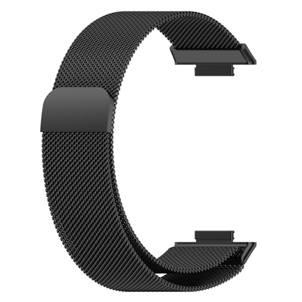 Huawei Watch Fit 2 milanesisk urrem i rustfrit stål - Sort Black