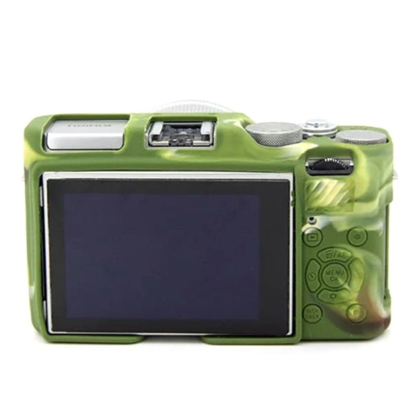Fujifilm X-A20 / XA3 / XA10 silicone cover - Camouflage Green