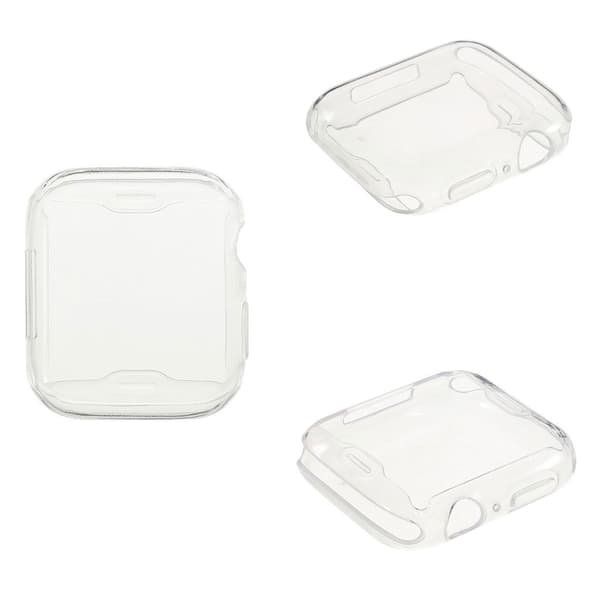Apple Watch Series 5 / 4 44mm galvanointi pyöreä reunakehys - Läpinäkyvä Transparent