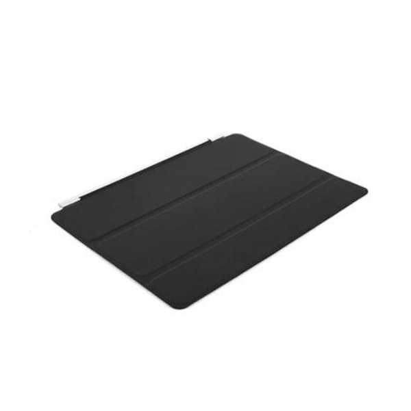 Ultra Slim Fit Vegansk Læder Case Cover Smart Fold Stand Holder Black