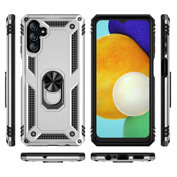 Bofink Combat Samsung Galaxy A13 5G skal - Silver/Grå Silvergrå