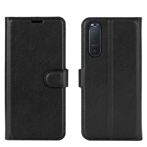 Classic Sony Xperia 5 Ii Flip Etui - Sort Black