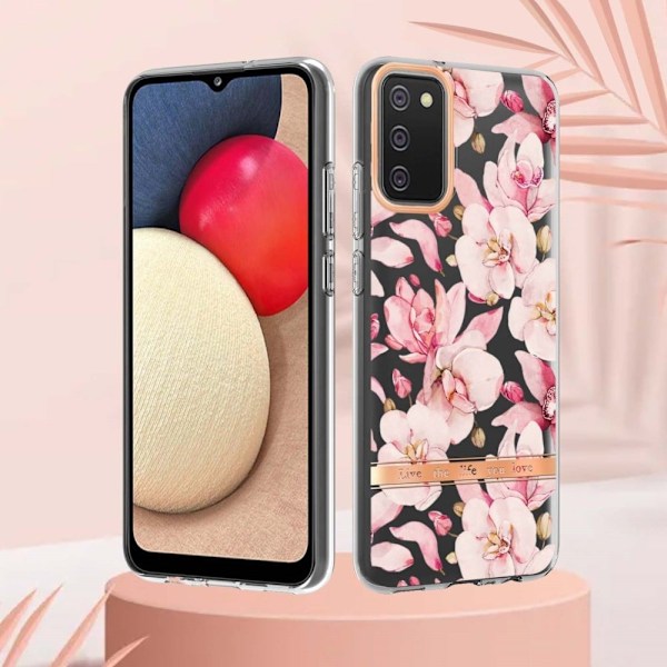 Supertyndt og slidstærkt softcover til Samsung Galaxy A02s (166 mm) - Lyserød Gardenia Pink