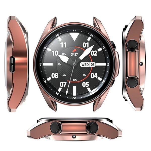 Samsung Galaxy Watch 3 (45mm) hållbar bumper - brons Brun