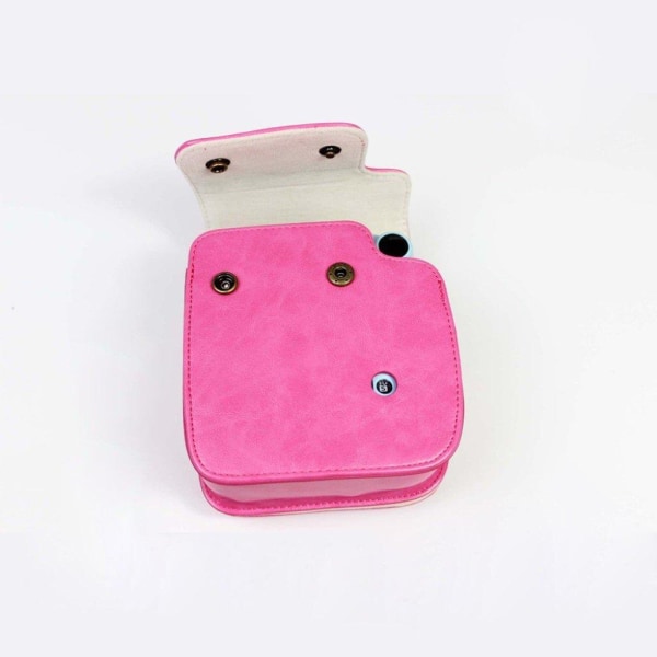 Fujifilm Instax Mini 11 holdbar læder etui - Rose Pink