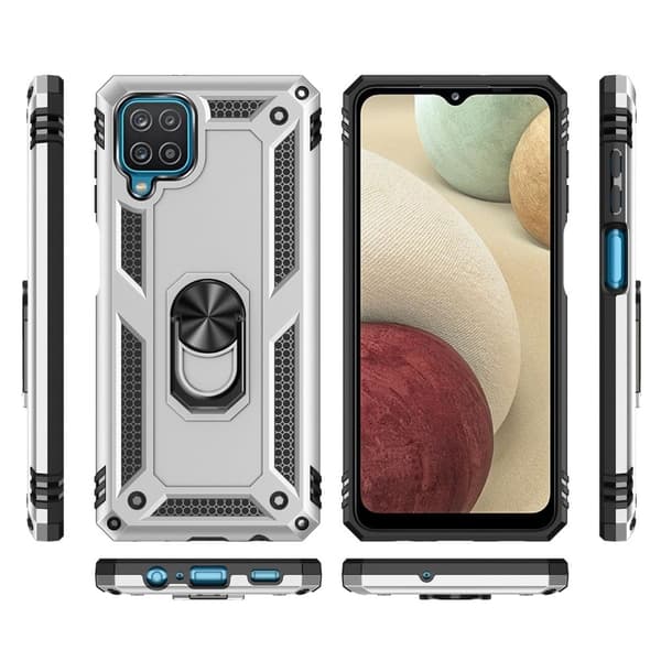 Bofink Combat Samsung Galaxy M33 5g Etui - Sølv Silver grey