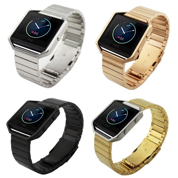 Fitbit Blaze rostfritt stål klockarmband - Guld Guld