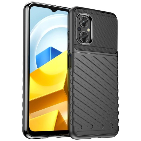 Thunder Xiaomi Poco M5 Fodral - Svart Svart