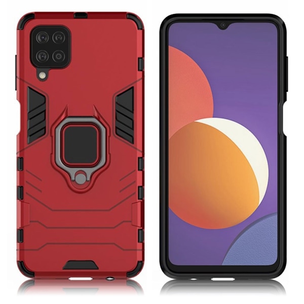 Ring Guard Case Samsung Galaxy M12 - Rød Red