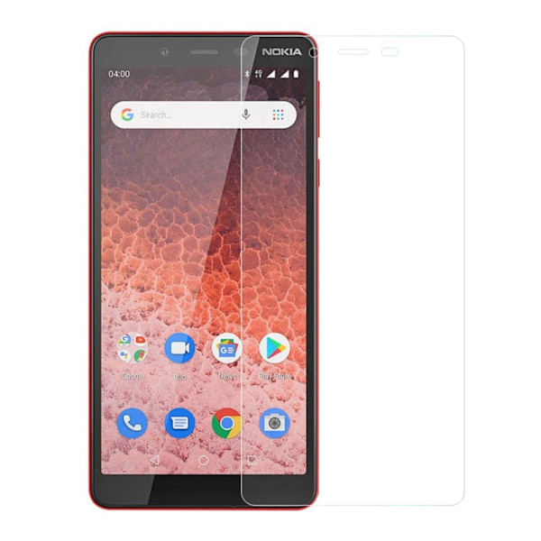 Nokia 1 Plus Arc Edge tempered glass screen protector Transparent