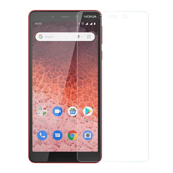 Nokia en Plus Arc Edge herdet glass skjermbeskytter Transparent