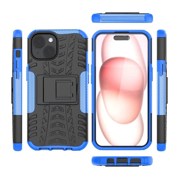Offroad Suojakotelo iPhone 15 - Sininen Blue