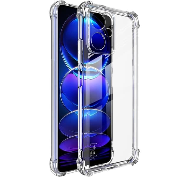 IMAK Airbagskydd för Xiaomi Redmi Note 12 - Transparent Transparent