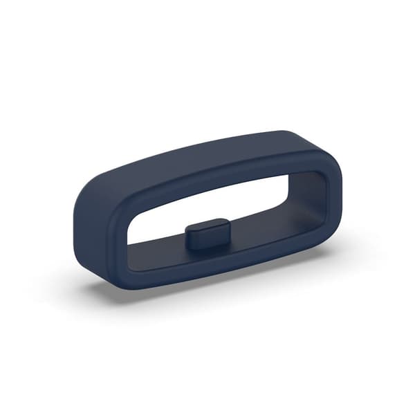 22mm Universal silikone strop loop - Marine Blå Blue