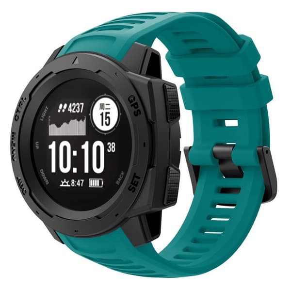 Garmin Instinct klockarmband i silikon - Blå Blå