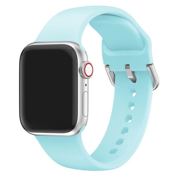 Apple Watch Series 5 40mm silikone Urrem - Cyan Green