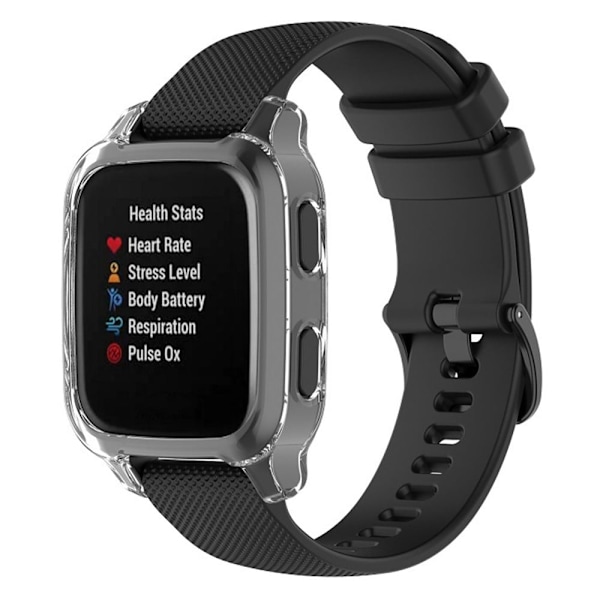 Garmin Venu Sq 2 / Sq 2 Music / Sq klart skydd - Transparent Transparent
