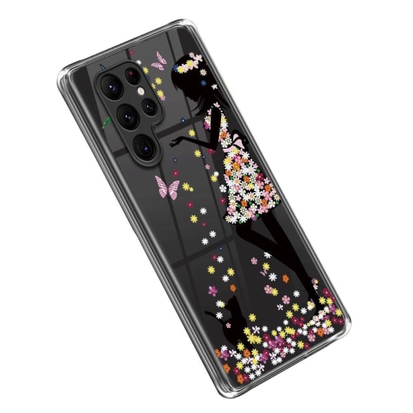 Deco Samsung Galaxy S23 Ultra skal - Blomälva multifärg