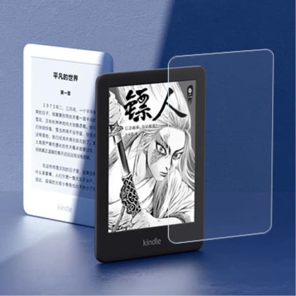 Amazon Kindle Paperwhite 4 (2018) Arc Edge Shockproof Herdet Glass Skjermbeskytter Transparent