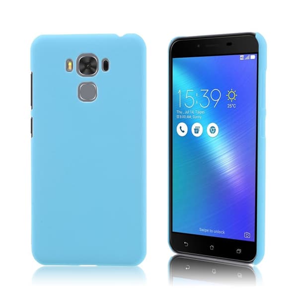 ASUS Zenfone 3 Max (ZC553KL) gummi plastskal - Ljusblå Blå