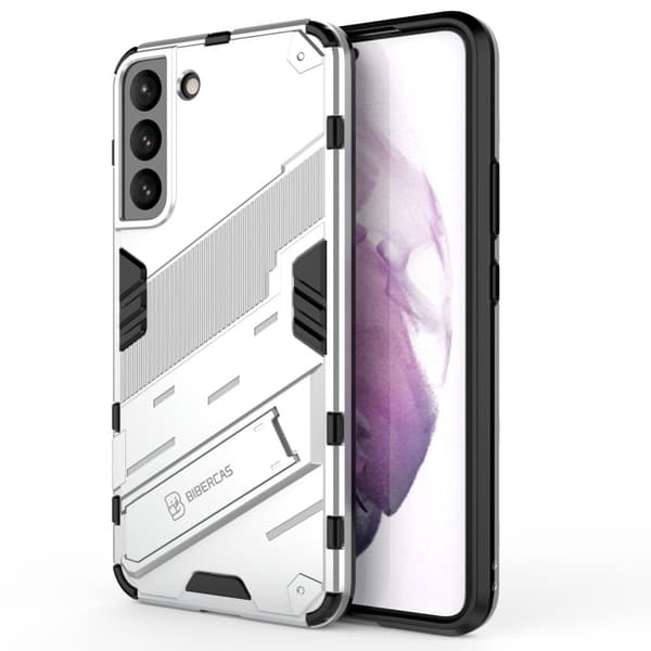Stødsikkert hybridcover til Samsung Galaxy S22 Plus - Hvid White