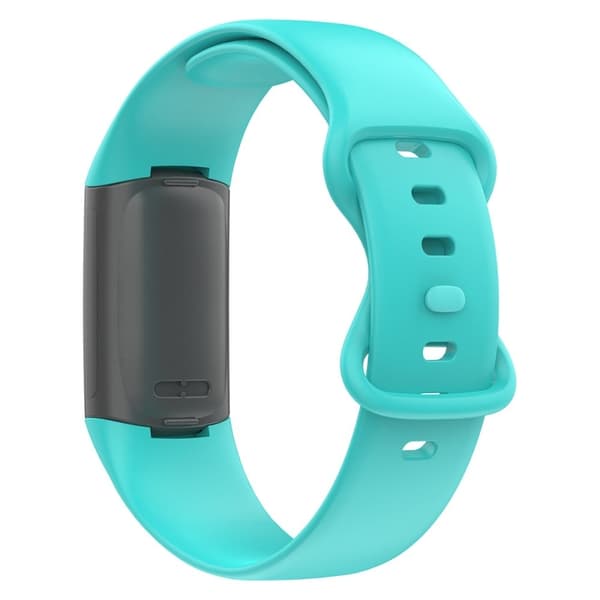 Fitbit Charge 5 enkel fleksibel urrem med 8-formet spænde - Cyan Green