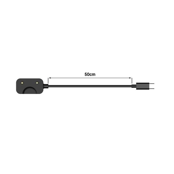 Samsung Galaxy Fit3 (SM-R390) Type-C-kabel Magnetisk uroplader Opladningsdock - 50Cm Black