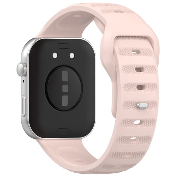 Huawei Watch Fit 3 Silikone urremme Dots Design Justerbar urrem - Lyserød Pink