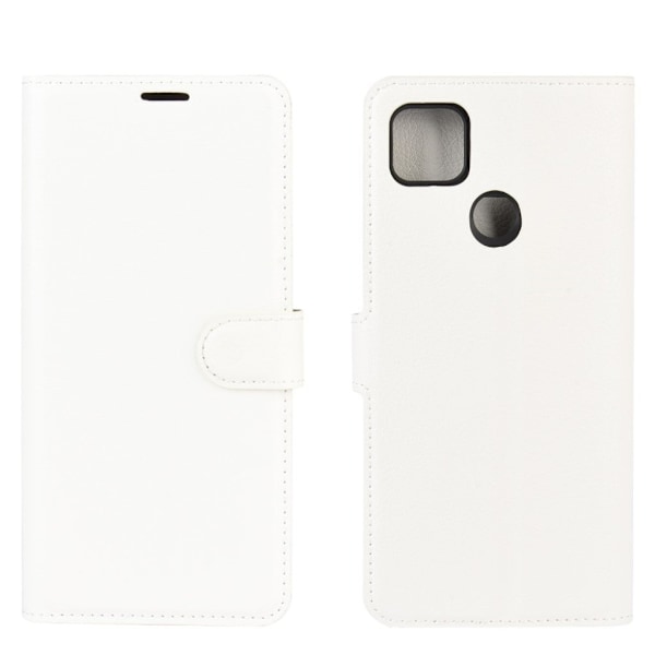 Classic Xiaomi Redmi 9C Läppäkotelo - Valkoinen White