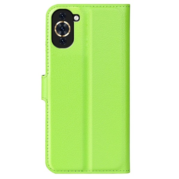 Klassisk Huawei Nova 10 Pro Flip Etui - Grøn Green