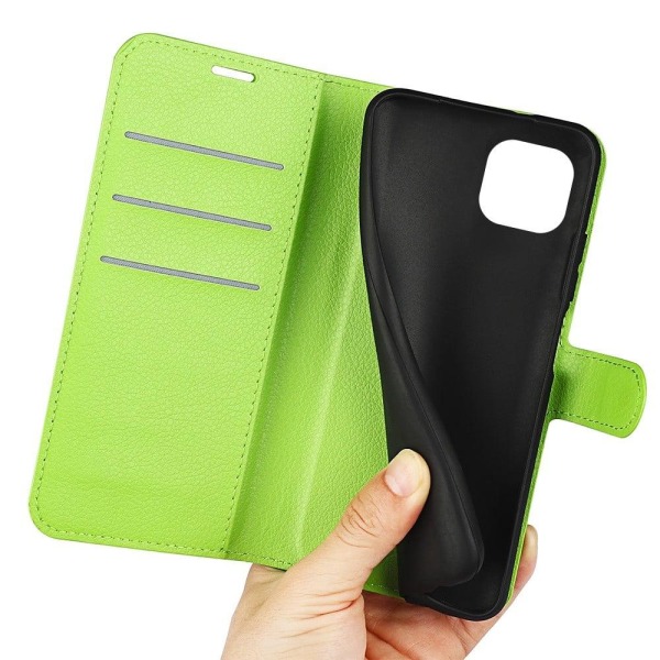 Klassisk iPhone 14 flip etui - Grøn Green