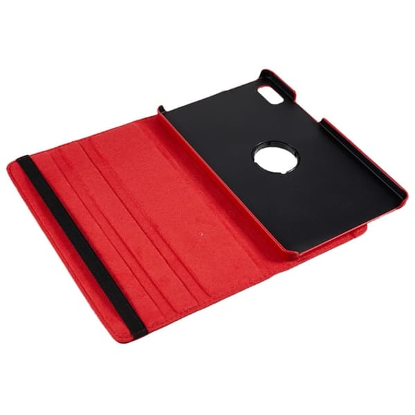 Lenovo Tab M9 enkelt lærveske med elastisk bånd - Rød Red