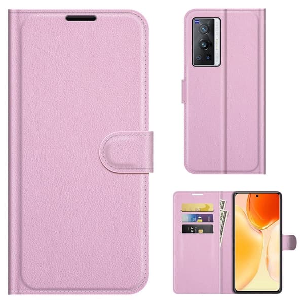 Classic Vivo X70 Pro Läppäkotelo - Pinkki Pink