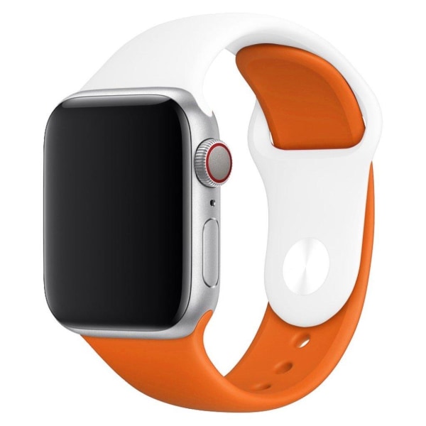 Apple Watch Series 4 40mm klockband av silikon i kontrasterande multifärg