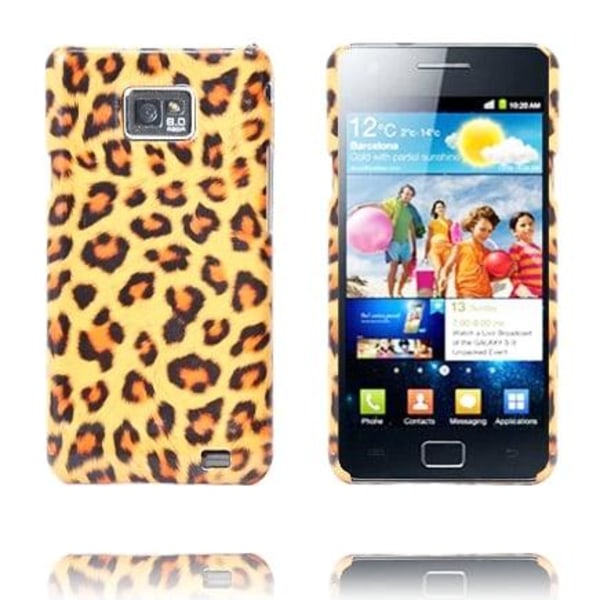 Safari Rugged (Orange Leopard) Samsung Galaxy S2 Skal Orange