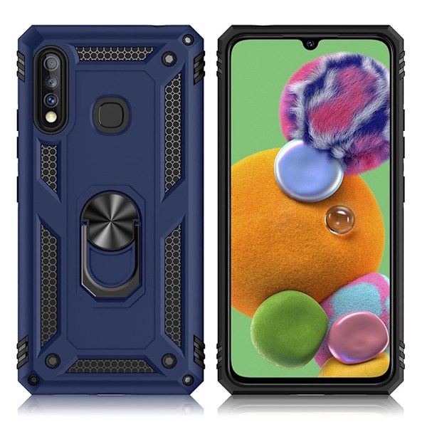 Bofink Combat Samsung Galaxy A70e veske - Blå Blue
