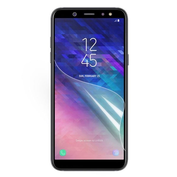 Ultra-klart Samsung Galaxy A6 (2018) skärmskydd Transparent