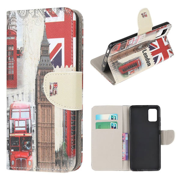 Wonderland Xiaomi Redmi Note 10S / Note 10 Flippetui - Clock Tower Multicolor