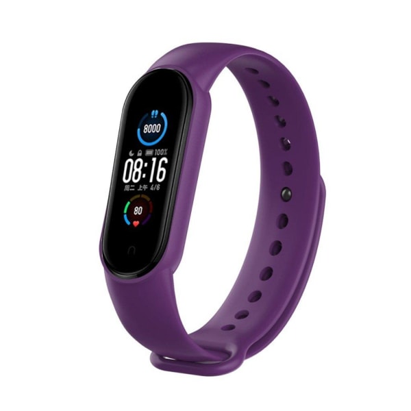 Xiaomi Mi Band 5 durable watch band - Dark Purple Purple
